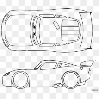 Lightning Mcqueen Clipart - Cars Lightning Mcqueen Side View, HD Png ...