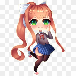 Doki Doki Literature Club!Reddit 0 Chibi, empregada, chibi, personagem  fictício png