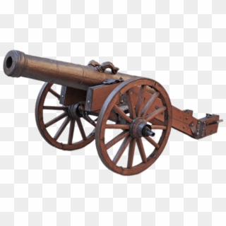 Cannon On Large Wheels - Thop Meaning In English, HD Png Download ...