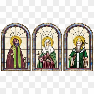 Catholic Stained Glass Window Png Photo - Stained Glass, Transparent Png