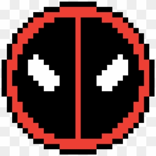 Deadpool Logo Pixel Art - Pixel Art Planet Png, Transparent Png ...