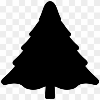 Christmas Tree Silhouette Png - Vector Art Christmas Tree, Transparent Png