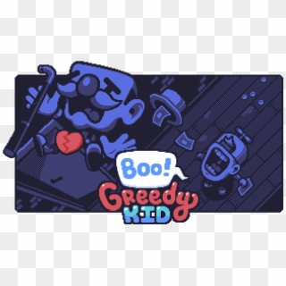 Boo Greedy Kid, HD Png Download - 966x546 (#1867626) - PinPng
