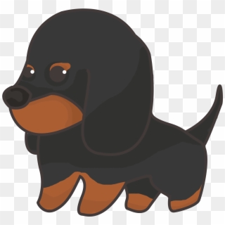 Chibi Dachshund, HD Png Download