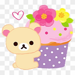 #kawaii #cute #bear #chibi #rillakkuma #png #stickers, Transparent Png