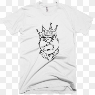 Hand-drawn Biggie Smalls Sketch Printed Tee, HD Png Download