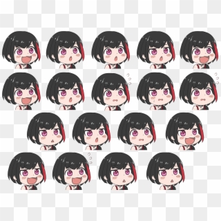 All The Different Emotions Of Chibi Hentaihaven, HD Png Download