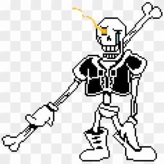 Disbelief Papyrus Phase 1 Sprite Colored Sprite - Undertale Disbelief ...