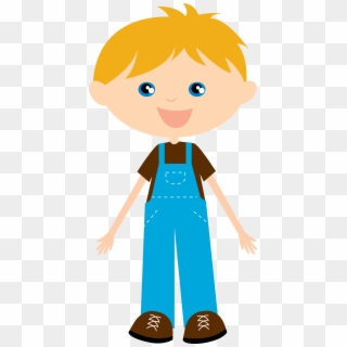 Minus Clipart Boy, Blonde Boys, Farm Boys, Farm Animals, - Clipart Of Little Boy, HD Png Download