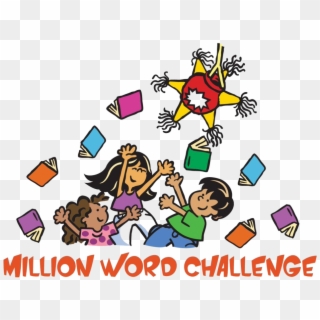 The Million Word Challenge Encourages Children, Preschool-12th - Million Word Challenge, HD Png Download