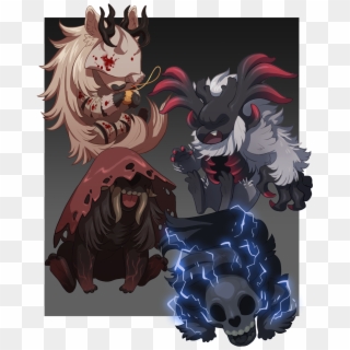 Bloodborne Chibis These Were Supposed To Be Stickers, HD Png Download