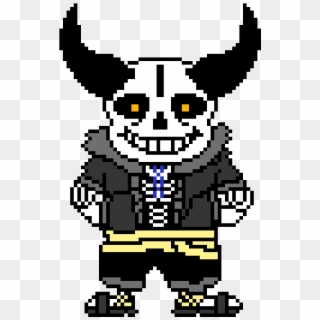 Dusttale Sans Sprite by ZekeNG on Newgrounds