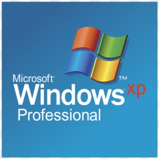 Microsoft Windows Xp Professional Logo Png Transparent - Windows Xp, Png Download