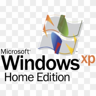 Microsoft Windows Xp Home Edition Logo Png Transparent - Graphic Design, Png Download