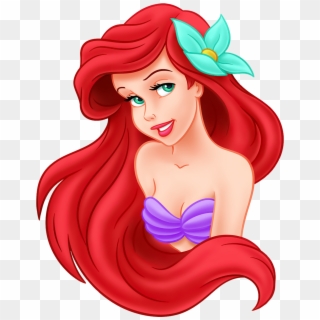 Ariel The Little Mermaid Cartoon Transparent Image - Disney Princess, HD Png Download