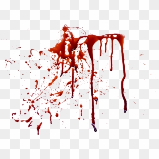 Drops Of Blood Splash - Blood Splatter Transparent Hd, HD Png Download