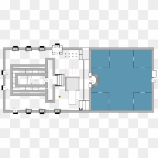 Temple Sketch- Nashim - Diagram Of Bais Hamikdash, HD Png Download