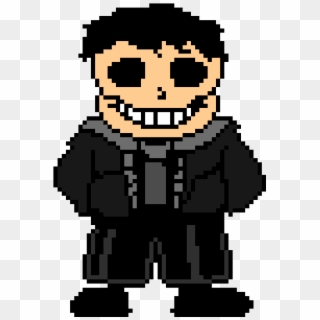 Insane Hardtale Sans - Undertale Sans Pixel Art - Free Transparent PNG  Clipart Images Download