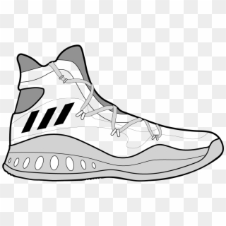 Adidas Crazy Explosive 2016 Outline Sketch, HD Png Download