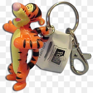 tigger plush keychain