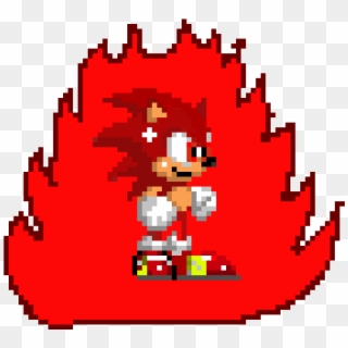 Fleetway Super Sonic Flat By Magnum13 Transparent PNG - 727x937 - Free  Download on NicePNG