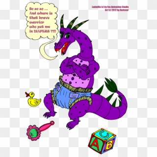 Cringe Here - - Dragon Diapered, HD Png Download