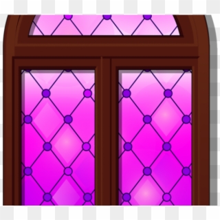 Balcony Clipart Fancy Window - Stained Glass, HD Png Download