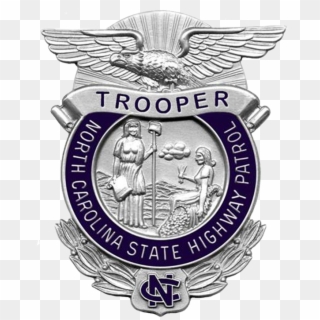 Highway Patrol Badge - Nc State Highway Patrol Badge, HD Png Download