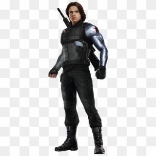 Bucky Barnes Png - Winter Soldier Png Marvel, Transparent Png