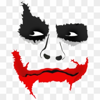 Joker Sticker Draw Joker Face Easy Hd Png Download 1024x941 Pinpng