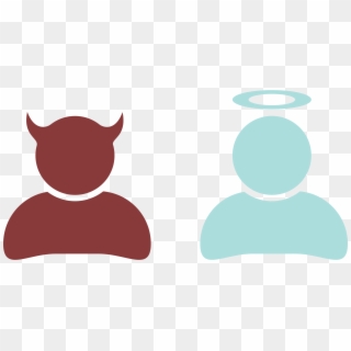 Big Image - Good And Evil Clipart, HD Png Download - 2400x1186 (#222919 ...