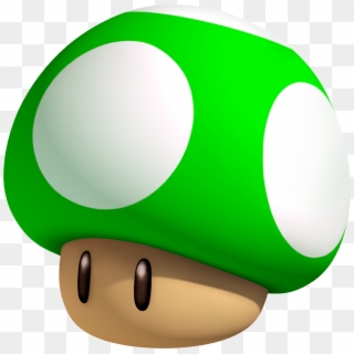 Mario Mushroom Png Transparent Image - Super Mario 1 Up Mushroom, Png ...