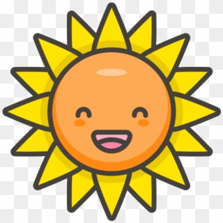 Sunflower Emoji Icon Png Transparent Emoji - Canada 150 Logo Black And ...