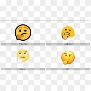 Thinking Smiley Png - Thinking Face Emoji Meme, Transparent Png - 6500x6500  (#6202401) - PinPng