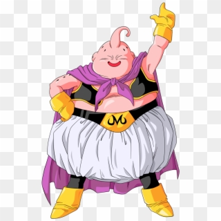 Dragon Ball Z Majin Buu Coloring Page - Dragon Ball Z Majin Boo Para  Colorir Transparent PNG - 644x1238 - Free Download on NicePNG