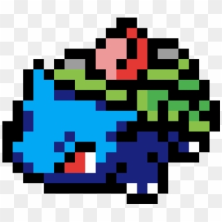 Transparent Bulbasaur Clipart - Bulbasaur Ivysaur Venusaur Pixel Art ...