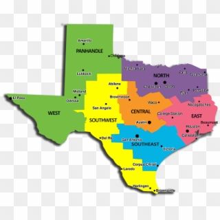 Texas Us Representatives Map Texas Yts Regional Map - Atlas, HD Png ...