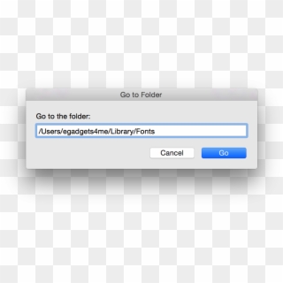 How To Install New Fonts In Mac Osx There Are Two Methods - Unzip Error Mac, HD Png Download