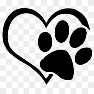 Heart Paw Print Png, Transparent Png - 600x600 (#6864056) - PinPng