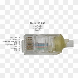 Emontxv3 4 Rj45 Pin Out - Electrical Connector, HD Png Download ...