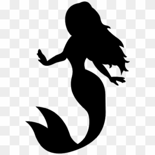 Free Mermaid Silhouette Wannacraft - Disney Princess Ariel Silhouette, HD Png Download