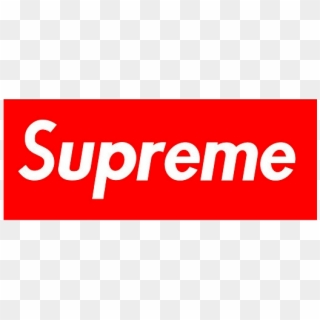 Supreme Box Logo Png - Black Supreme Box Logo Transparent, Png Download -  vhv