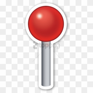 Red Pushpin - Push Pin Png, Transparent Png - 800x611 (#102488) - PinPng