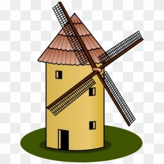 Windmill Clipart - Mill Clipart, HD Png Download - 555x691 (#2307719 ...