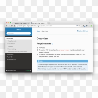 Live Documentation - Sphinx Doc Example, HD Png Download - 1024x646 ...