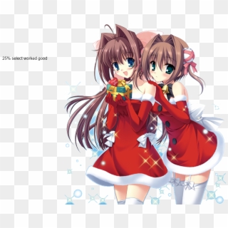 Anime Girl Merry Christmas , Png Download - Christmas Anime Wallpaper  Phone, Transparent Png - 500x767(#3384196)