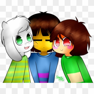 Alphys Asgore Asriel Chara Flowey Frisk Mettaton Undertale Anniversary Hd Png Download 967x535 Pinpng