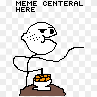 Pixilart - Cereal stickman meme by Pixilation