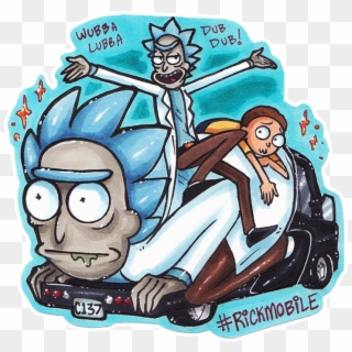 Dub し, 13 - Rick And Morty Fan Art Png, Transparent Png