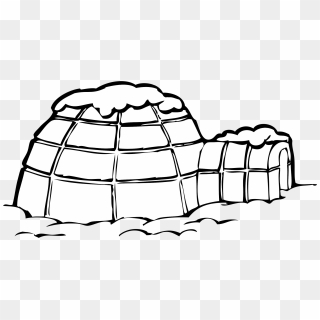 Download Png Image Report - Igloo Clip Art Black And White, Transparent ...